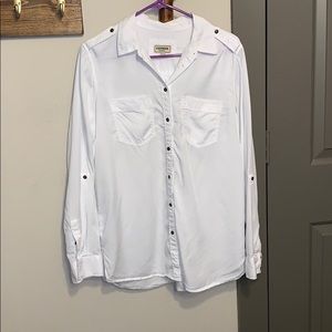 Express Boyfriend Button Down